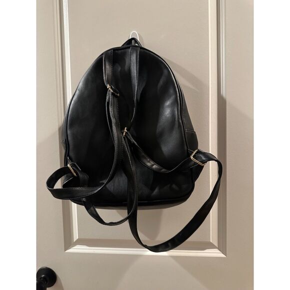 ALDO\'s Women Black Leather Backpack main image 4